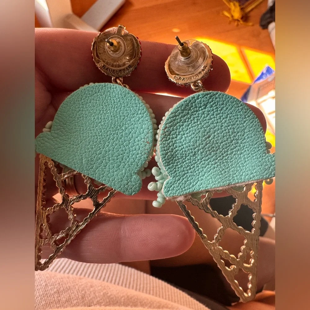 Baublebar ice cream earrings mint green - Picture 4 of 9